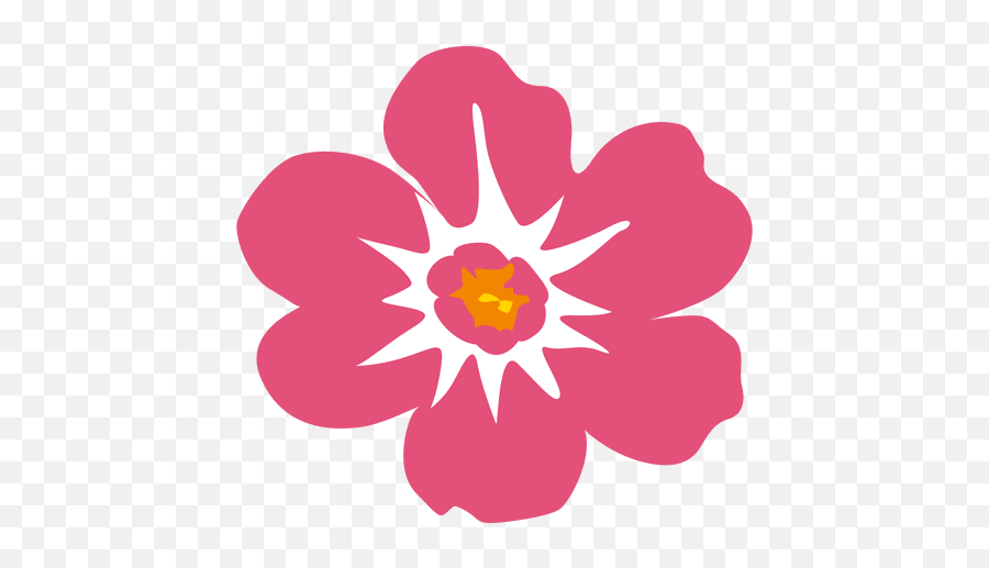 Pink Hawaiian Flower Transparent Png U0026 Svg Vector Emoji,Pink Flower Emoticon For Facebook