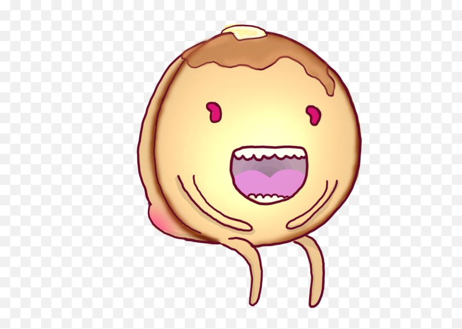 Itu0027s A Pancake Man He Has A Nice Maple Syrup - Butter Emoji,Eating Pancakes Breakfast Emoticons