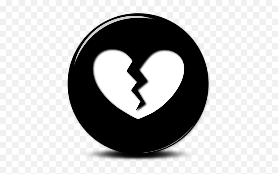 Broken Heart Black And White Clipart - Clipart Suggest Emoji,Broek Nheart Emoji Copy And Paste