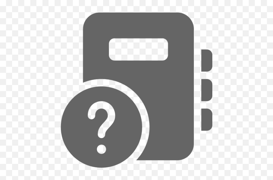 Notebook Question Mark Icon - Download For Free U2013 Iconduck Emoji,Black Question Mark Emoji