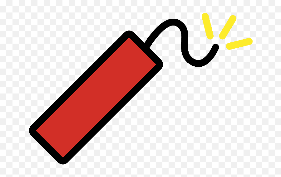 Firecracker Emoji Clipart - Png Download Full Size Clipart,Firework Emoji Apple