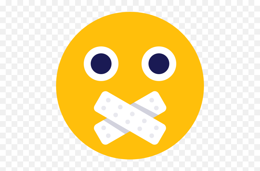Emoji Face No Talk Icon - Free Download On Iconfinder No Talk Icon,Emoji Face