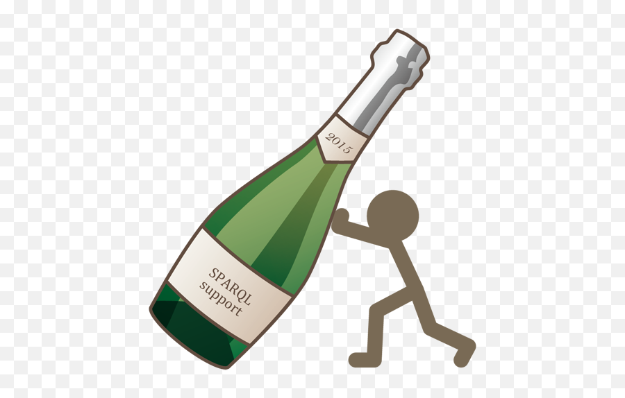 Sparql Support Emoji,Champagne Emojis