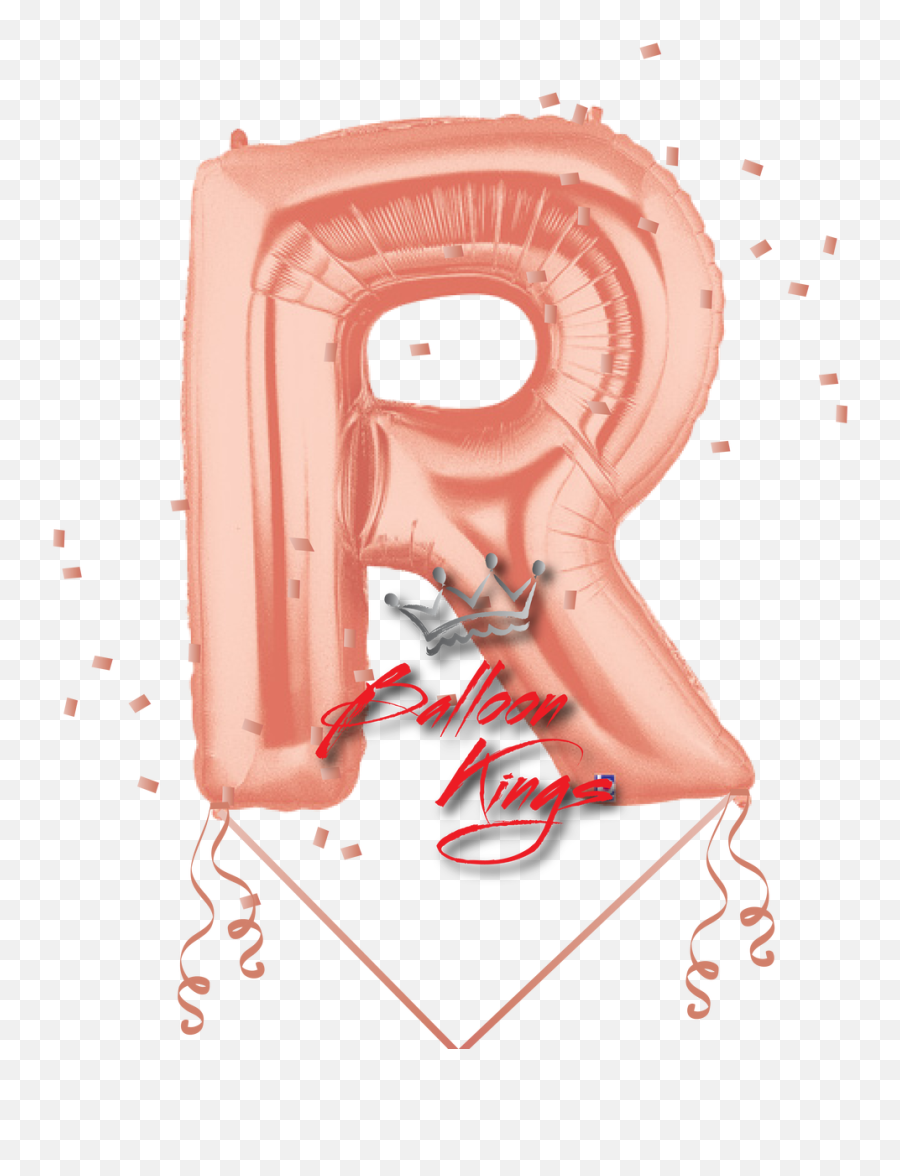 Rose Gold Letter R Emoji,Letter R Emoji