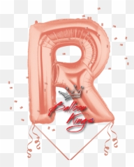 Rose Gold Letter R Emoji,Letter R Emoji