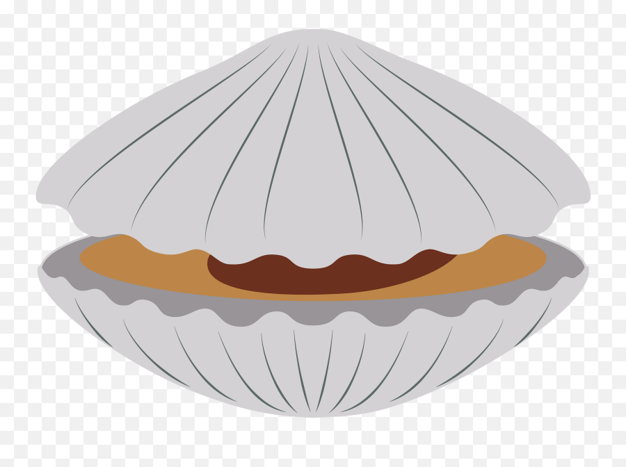 Scallop Clipart - Cockle Emoji,Scallop Emoji