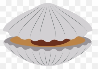 Scallop Clipart - Cockle Emoji,Scallop Emoji