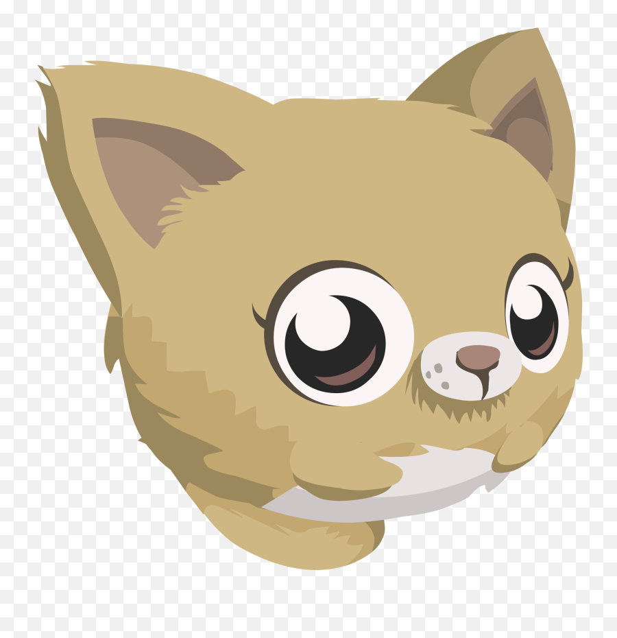 Kittens Clipart Kitten Head Kittens Kitten Head Transparent - Kepala Kucing Vektor Png Emoji,Cat Head Emoji