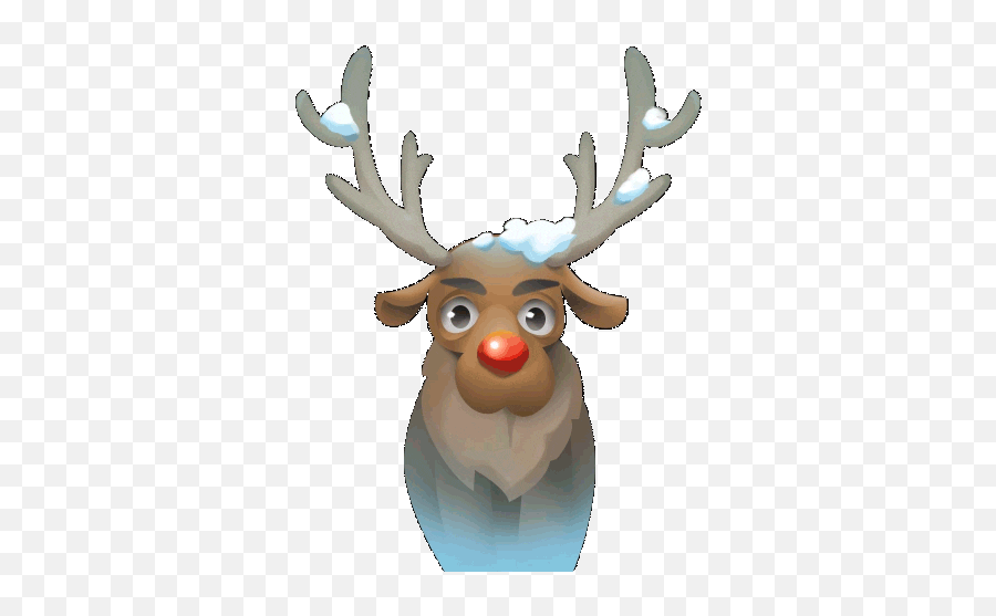 Giphy Flowers Gif Animation - Elk Emoji,Antler Emoji