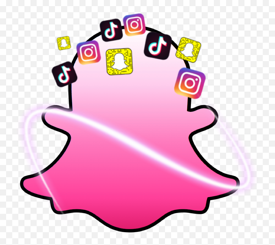 Snapchat Wallpapers Posted By Zoey Cunningham - Tik Tok Pink Logo Emoji,Emoji Wallpaper For Phone