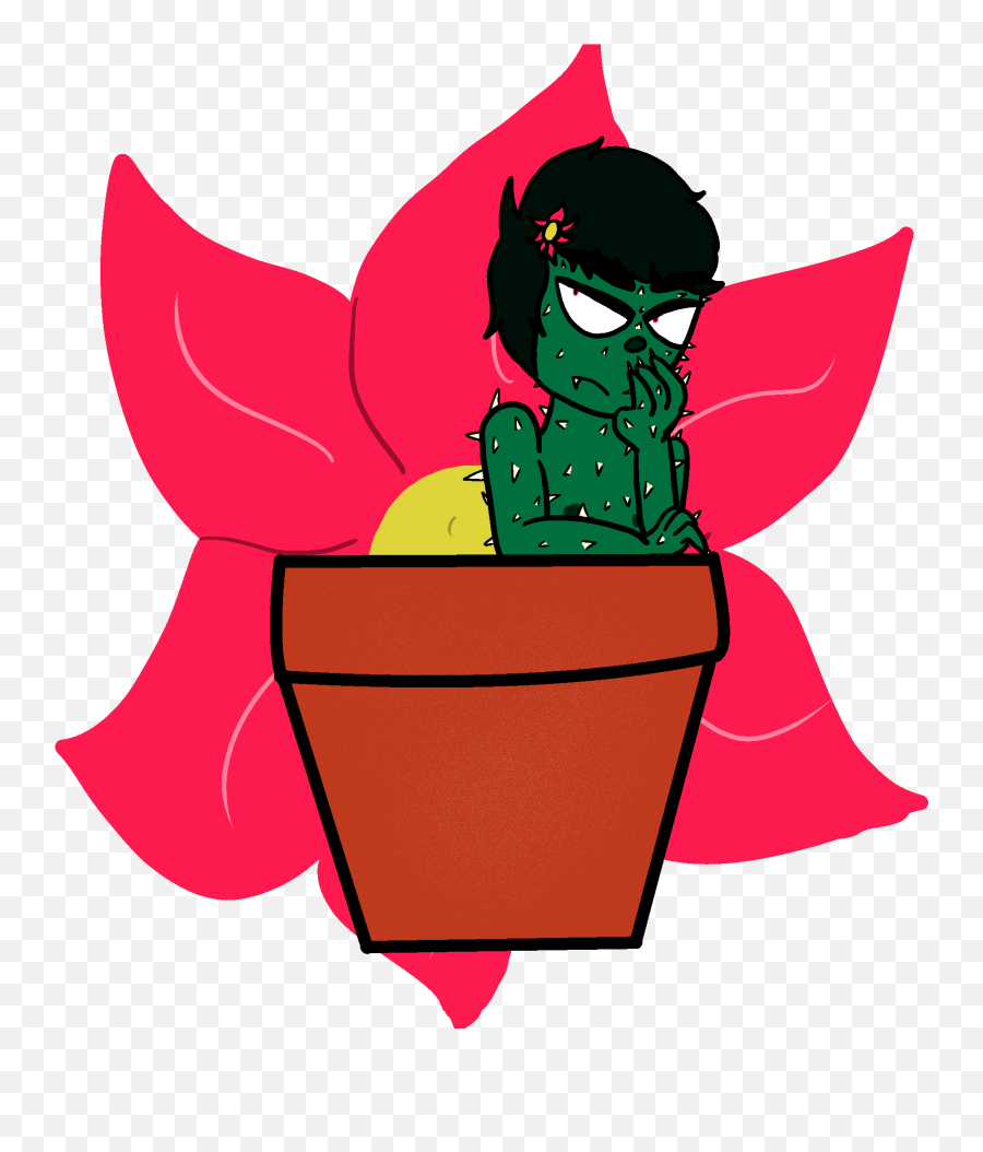 Cactus Boi - Fictional Character Emoji,Cactus Emoji Transparent