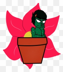 Cactus Boi - Fictional Character Emoji,Cactus Emoji Transparent