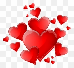 Transparent Valentine Hearts Page 1 - Line17qqcom Clipart Transparent Heart Png Emoji,Valentine Emojis
