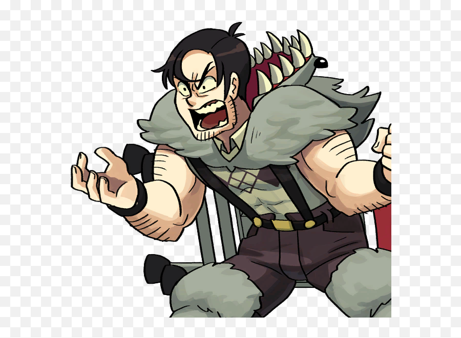 Download Beo Angry - Skullgirls Png Image With No Background Fictional Character Emoji,Angry Fist Emoji