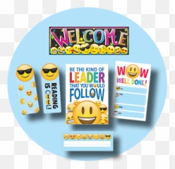 Decor Themes - The Learning Post Toys Happy Emoji,Sparkle Throwing Emoji