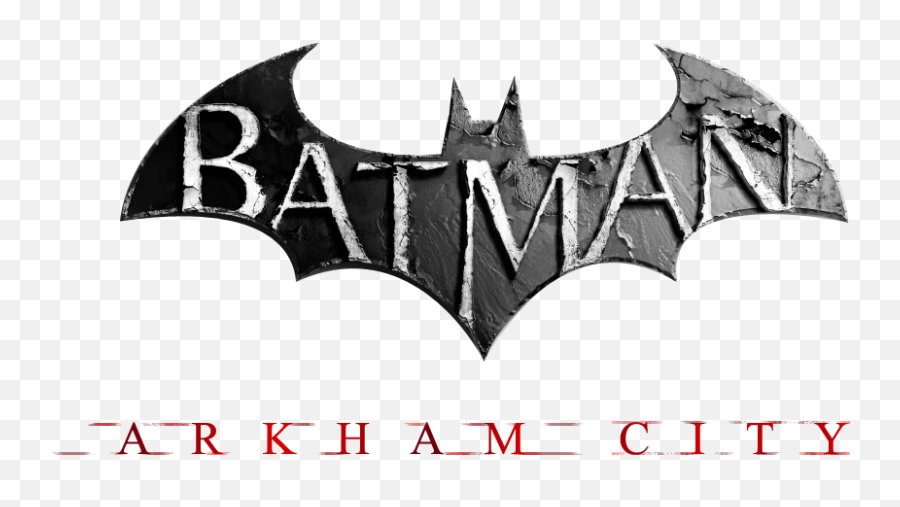 Batman Arkham City Title Png Image With - Batman Arkham City Transparent Logo Emoji,Arkham City Background Emoticon