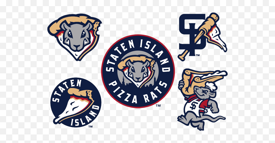Staten Island Yankees Pizza Rats - Nyc Pizza Rats Baseball Emoji,Yankees Emoji