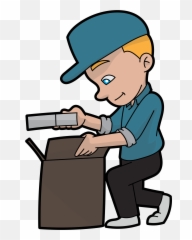 Clip Black And White Box Svg Cartoon - Shipment Cartoon Emoji,Cat Emojis Wikimedia Commons