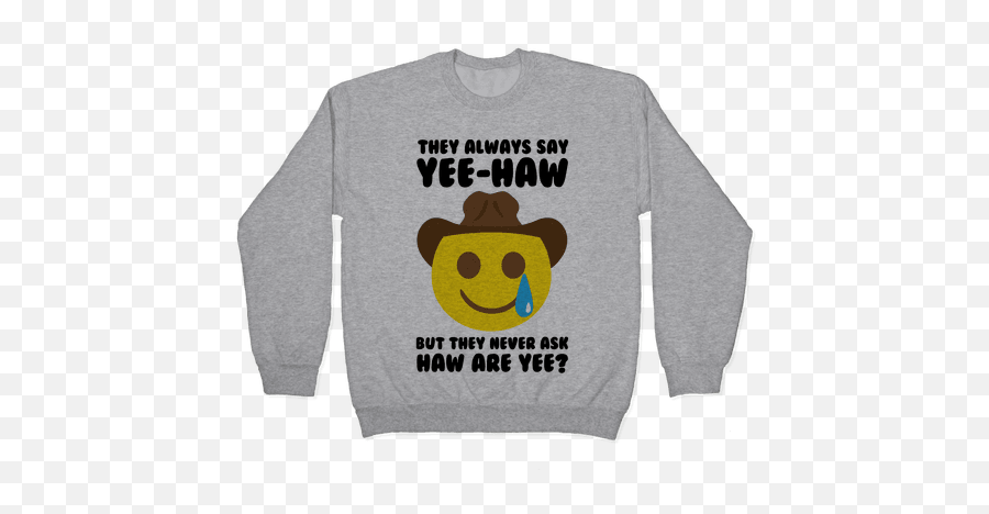 Country T Shirts Pullovers Emoji,Yee Haw Emoticon