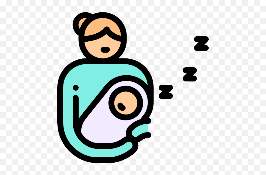 006 - Sleeping Vector Icons Free Download In Svg Png Format Foi Mais Dificil Na Maternidade Emoji,Free Baby Girl Emoticons