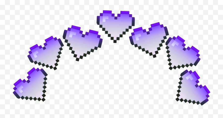 Heart Hearts Emoji Sticker - Horizontal,Pixel Emojis