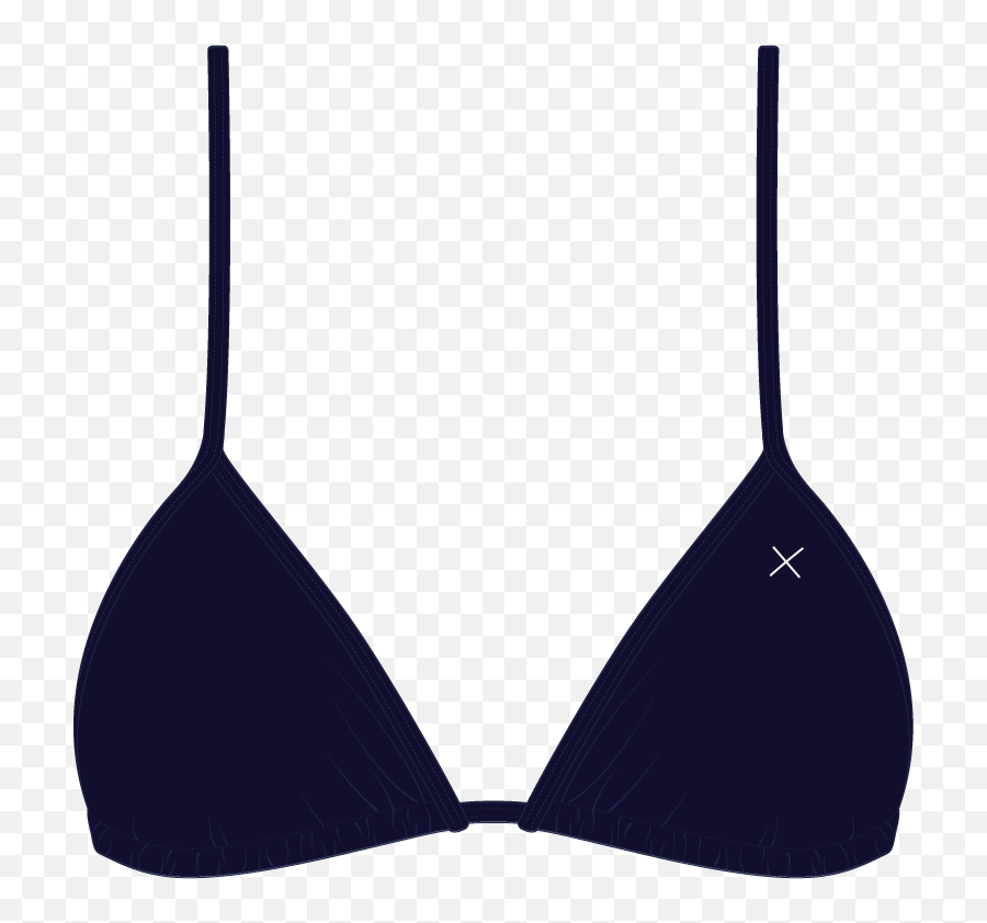 Malibu Blue Bikini Top Ii - Bikini Top Png Emoji,Target Girls Emoji Bathing Suit