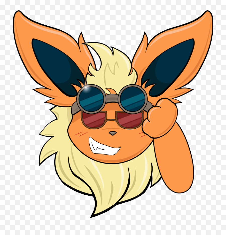 Flareon Emoji - Swagger Joke U2014 Weasyl Flareon Emoji,Pokemon Emoji