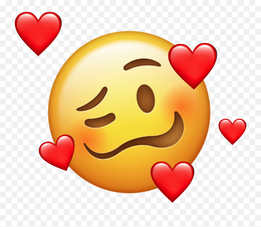 Emoji Aesthetic Tumblr Emojis Heart - Emoji Aesthetic Png,Heart Made Out Of Emojis