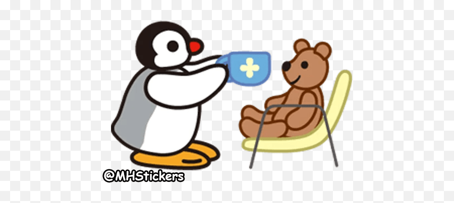 Penguin Stickers - Happy Emoji,Winter Emoticon Pack