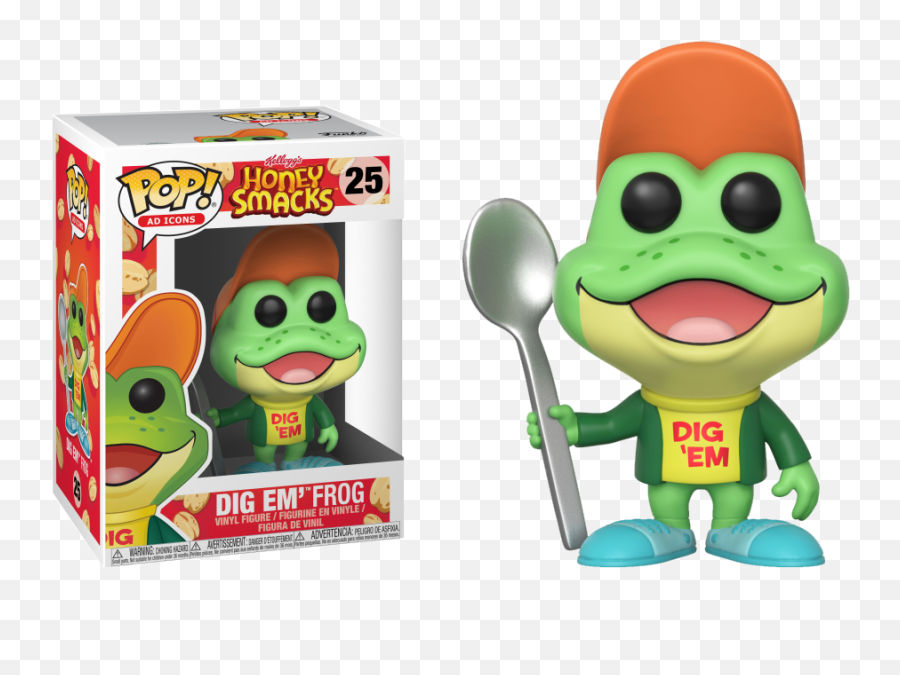 Action Figures Funko Pop Kool - Dig Em Frog Funko Pop Emoji,Flexarm Emoticon