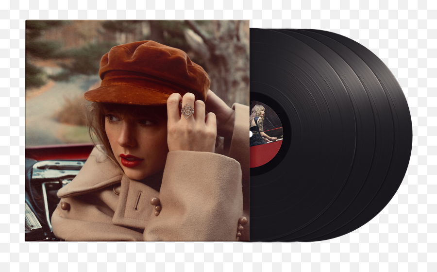 Original Band Merch Cd Vinyl Record - Taylor Swift Red Taylors Version Emoji,Carly Rae Jepsen Signed E•mo•tion Vinyl Record Emotion Autographed
