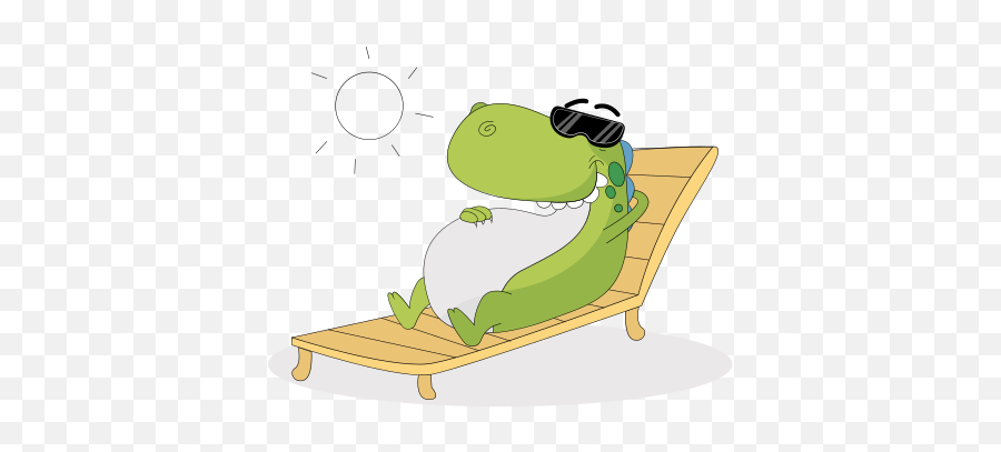 Sunbathing Stickers - Sunbathing Sticker Emoji,Gator Emoji Free