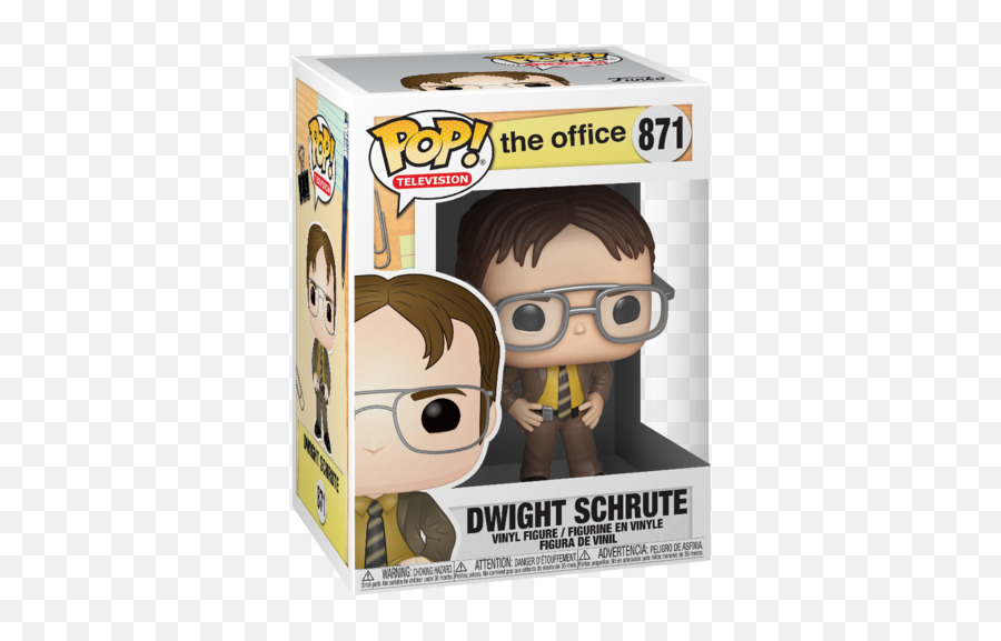Yvonne Cortinas - Funko Pop The Office Dwight Schrute 871 Emoji,Dwight Emotion Cute