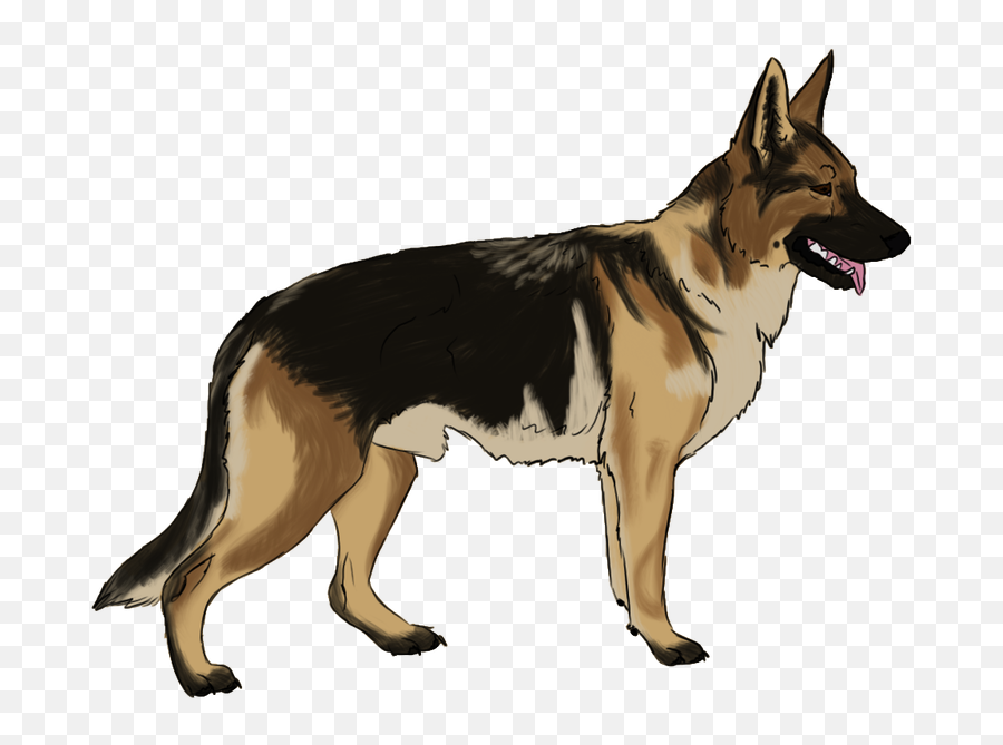 Funny Dog Png - Angry Girl Download Free Clipart With A Girl German Shepherd Clipart Emoji,German Shepherd Dog Barking Emoticon
