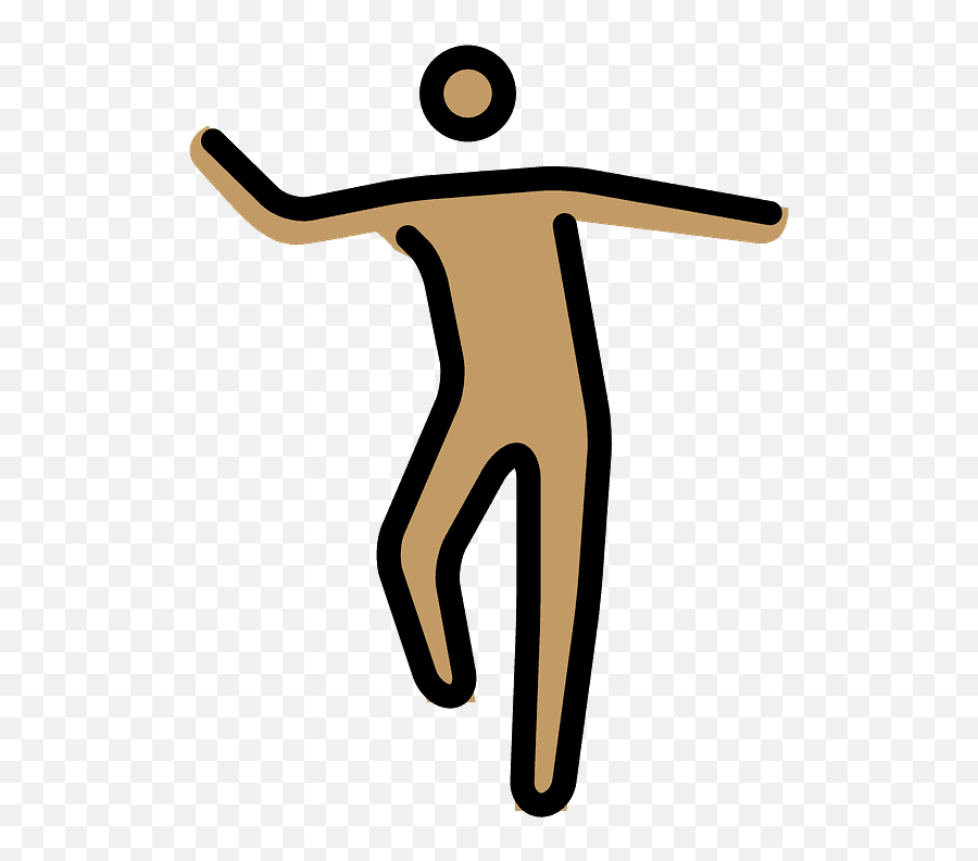 Man Dancing Emoji Clipart - Dot,Free Dancing Emoji