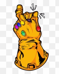 Thanos Snap Die Cut Sticker - Thanos Iphone Case Emoji,Thanos Snap Emoji