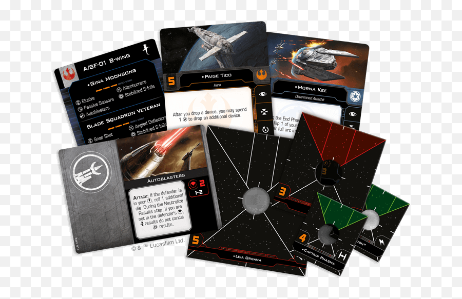 Wholesale Lots Games X - Wing 20 Tech Upgrade Cards Emoji,Heartbeat Emotions Vol.26