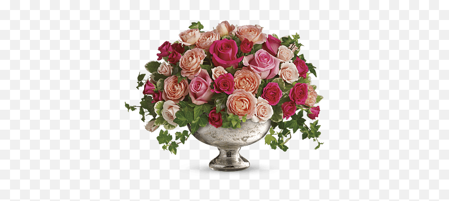 Three Red Rose Emoji Meaning - Teleflora Mercury Glass Bowl Bouquet,Wilted Rose Emoji