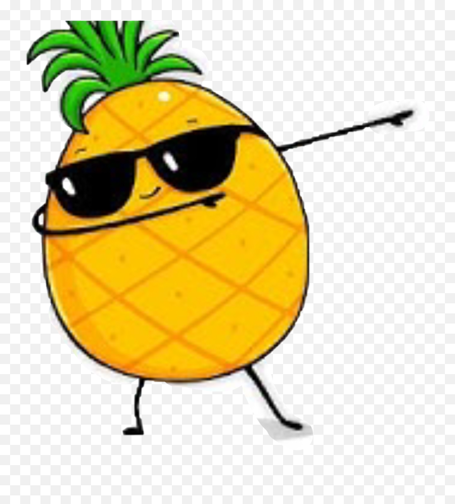 Drawsocute Pineapple Sticker By Keren - Pineapple Dabbing Draw So Cute Emoji,Draw So Cute Emoji