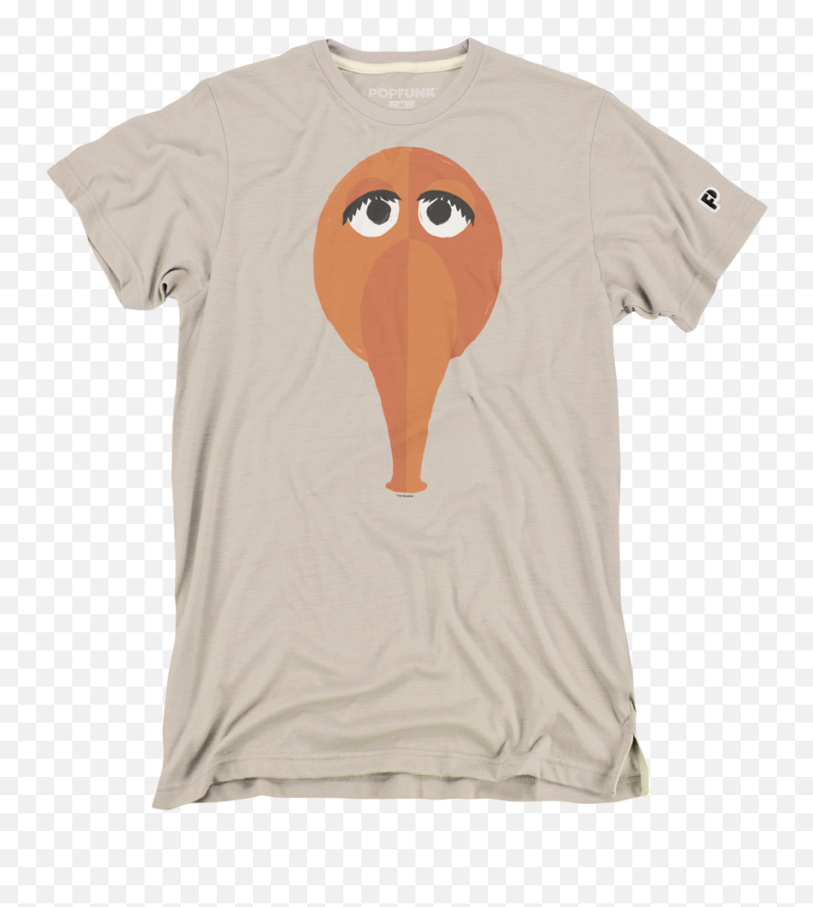 The Snuffy Smirk Sesame Street Tee Popfunk Emoji,Orangutan Emoji