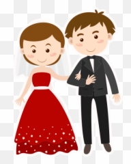 Bride Groom 1 By Marcossoft - Sticker Maker For Whatsapp Emoji,Man In Wedding Dress Emoji