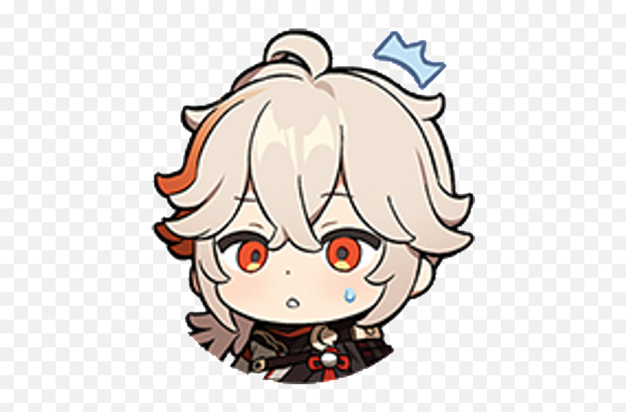 Sticker Maker - Genshin Cuties Emoji,Hair On Fire Emoji