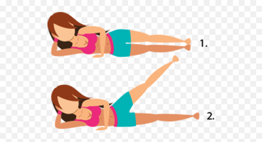Planks Clipart Leg Raise - For Women Emoji,Man Chicken Leg Emoji