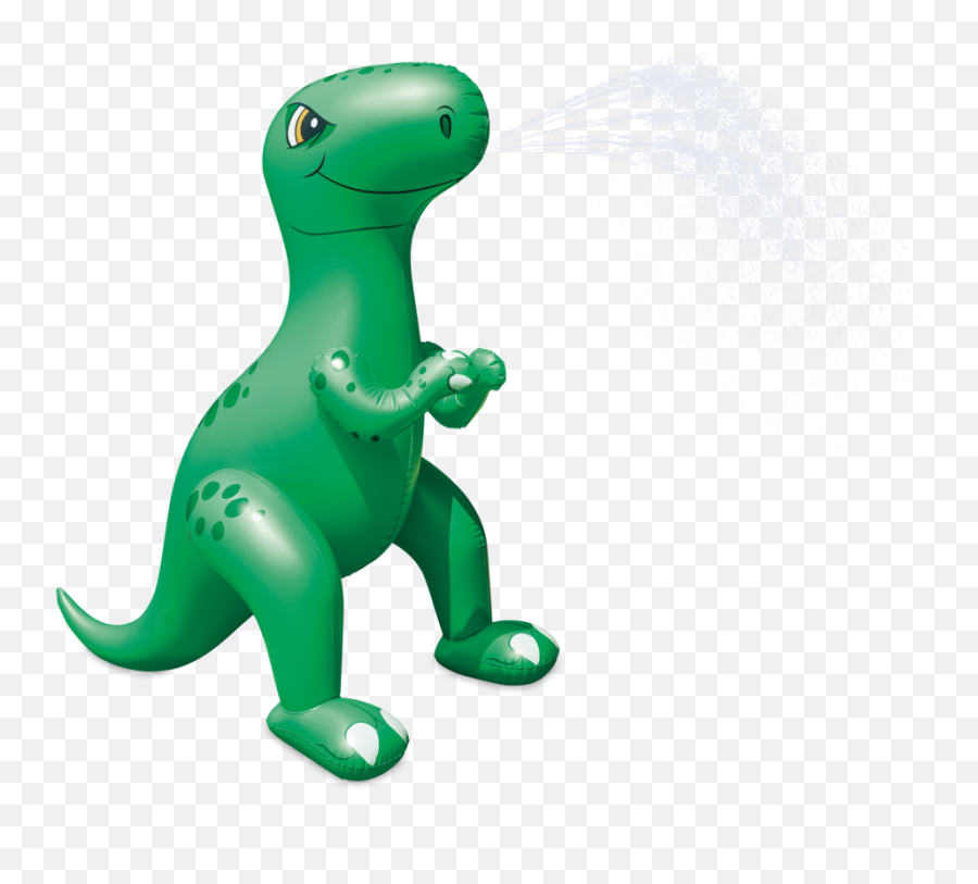 Poly Group Inflatable Giant Dinosaur Sprinkler Kidsu0027 Outdoor Summer Water Toy Age 5 Emoji,Dino Emoji Appl