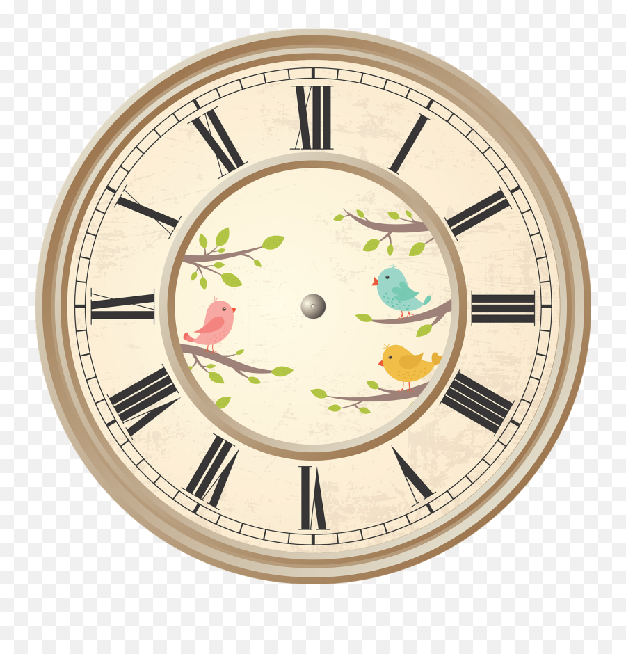 Clock Different Parts Png Download - Circle Shape Objects Clipart Emoji,Clock Emoji