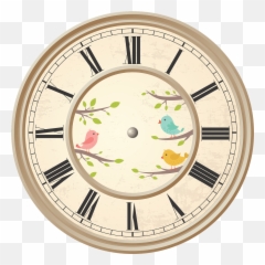 Clock Different Parts Png Download - Circle Shape Objects Clipart Emoji,Clock Emoji
