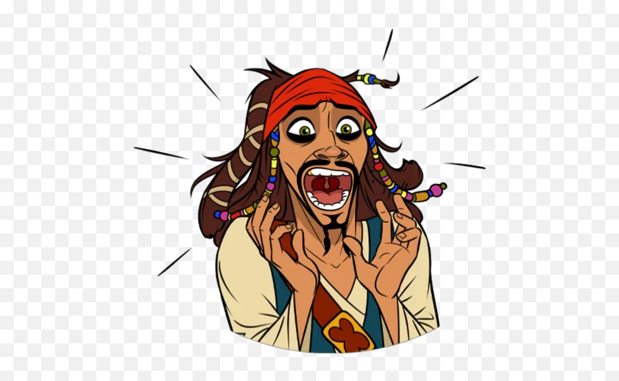 Jack Sparrow Stickers For Whatsapp - Jack Sparrow Sticker Whatsapp Emoji,Sparrow Emoji