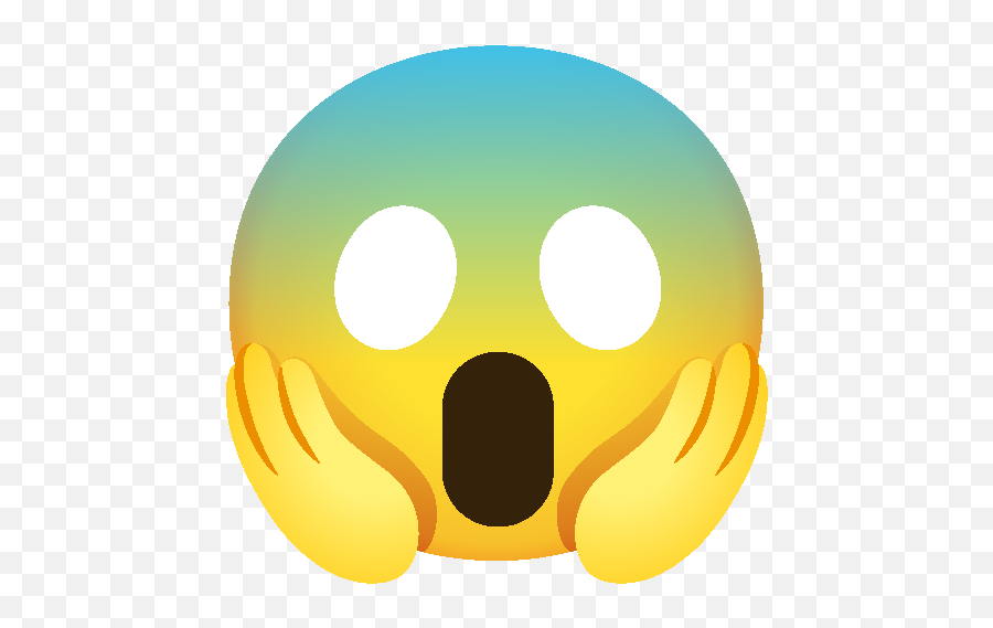 Emoji Kitchen - Happy,Screaming Emoji