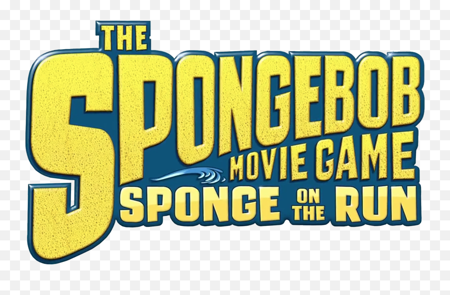 Download The Spongebob Movie Game - Spongebob Movie Sponge On The Run Logo Png Emoji,Emoji Movie Game