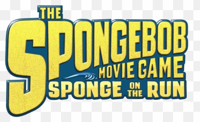 Download The Spongebob Movie Game - Spongebob Movie Sponge On The Run Logo Png Emoji,Emoji Movie Game